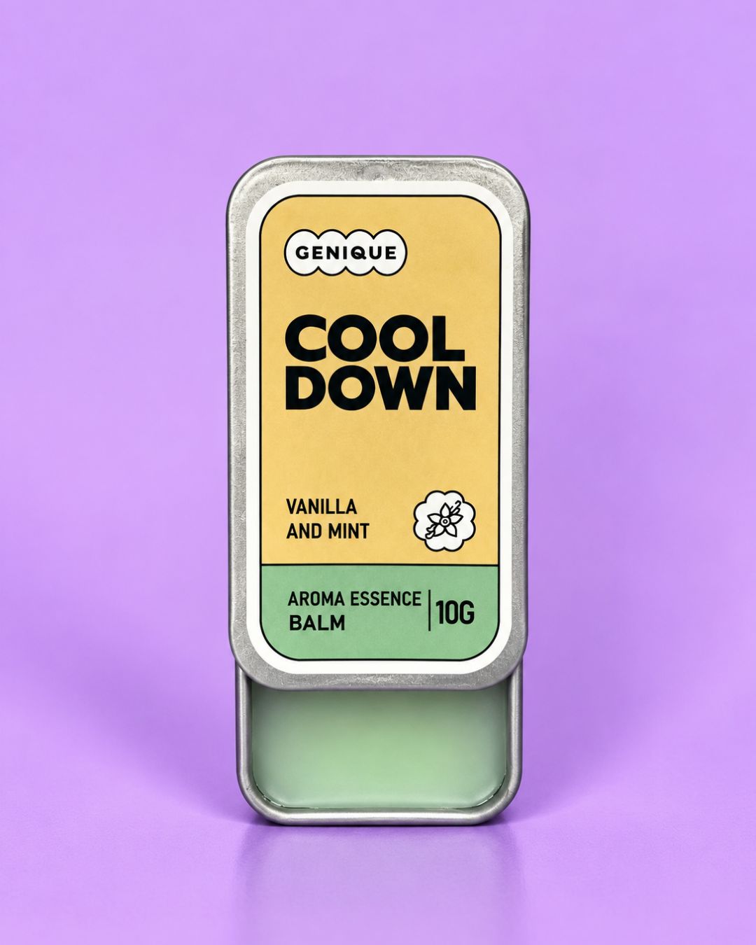 Genique : Herbal Balm กลิ่น COOL DOWN — Vanilla Mint