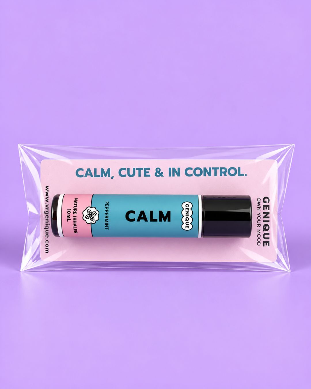 Genique : พิมเสนน้ำ Borneol Mixture Inhalant กลิ่น CALM — Peppermint