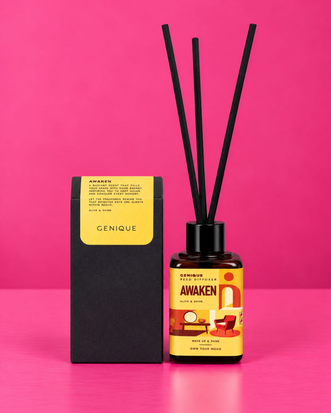 Genique : Aroma Reed Diffuser | กลิ่น Awaken