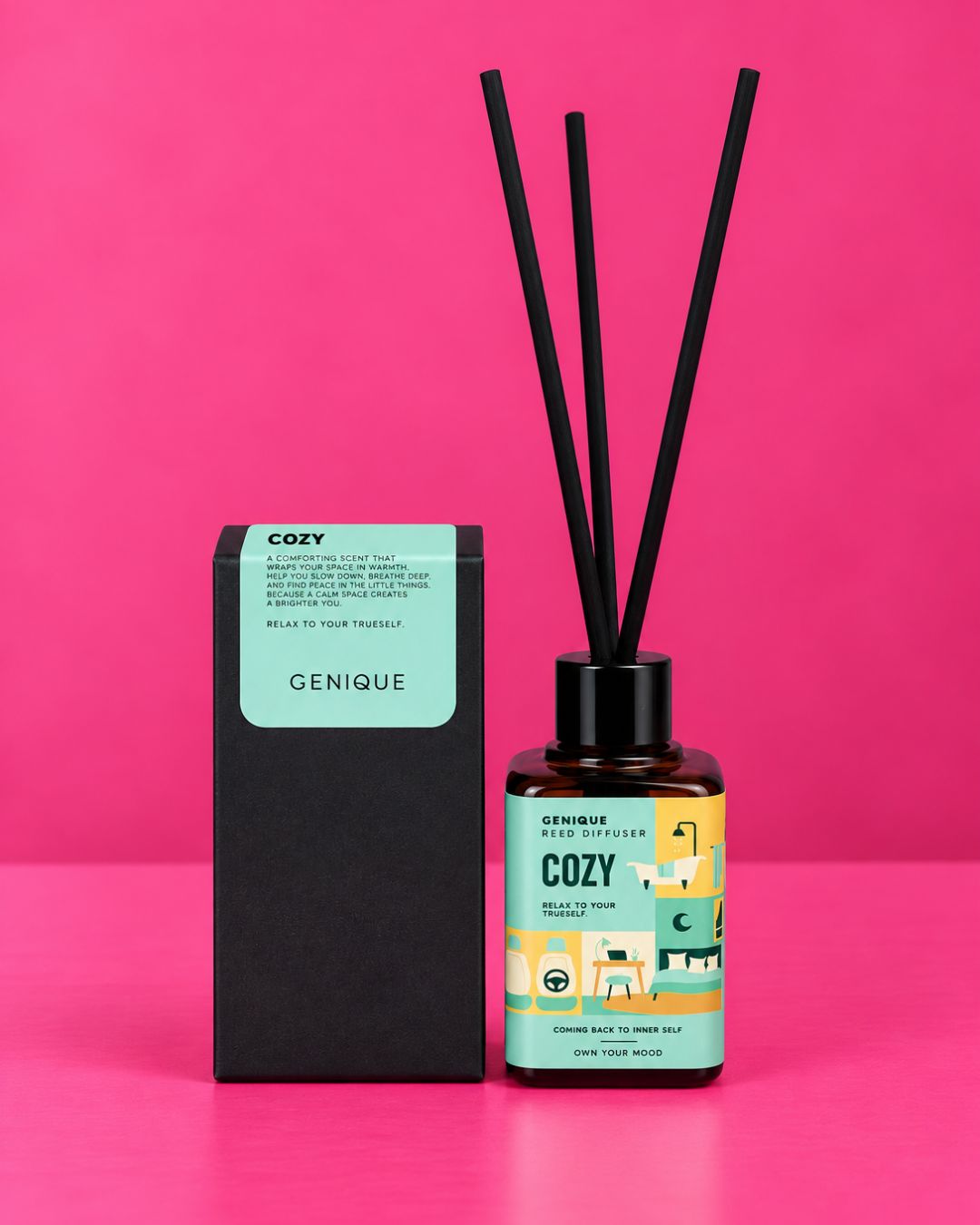 Genique : Aroma Reed Diffuser | กลิ่น Cozy