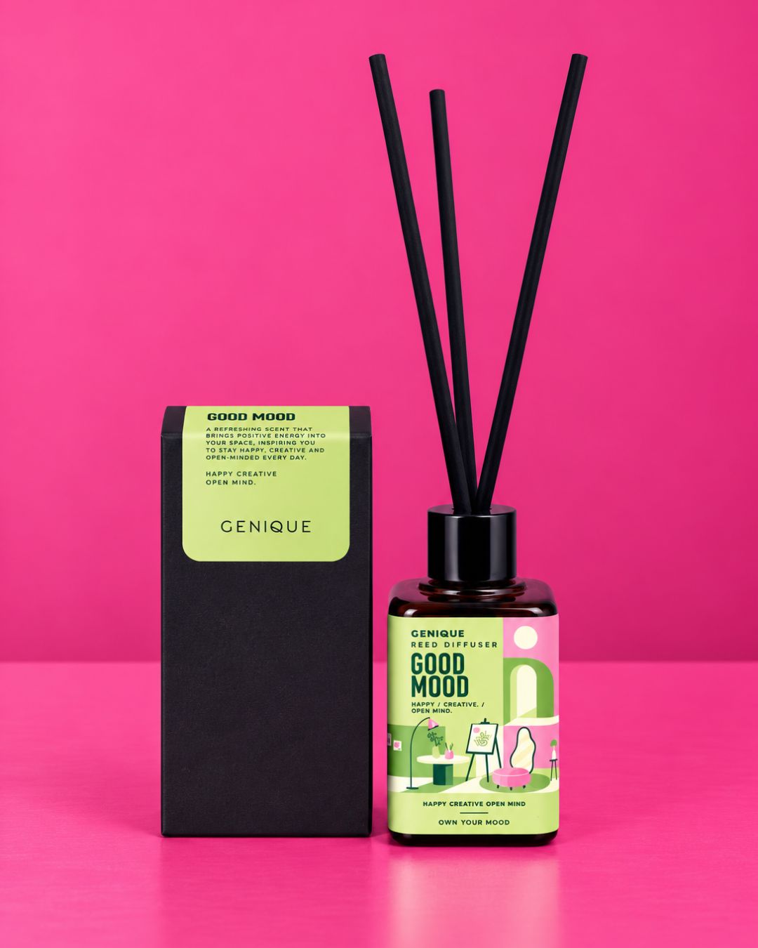 Genique : Aroma Reed Diffuser | กลิ่น Good Mood