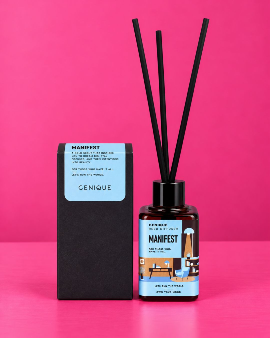 Genique : Aroma Reed Diffuser | กลิ่น Manifest