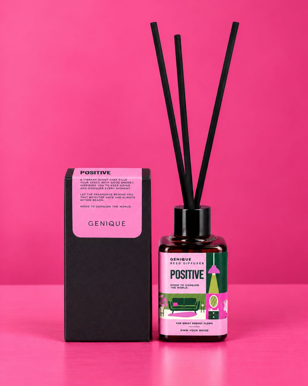 Genique : Aroma Reed Diffuser | กลิ่น Positive