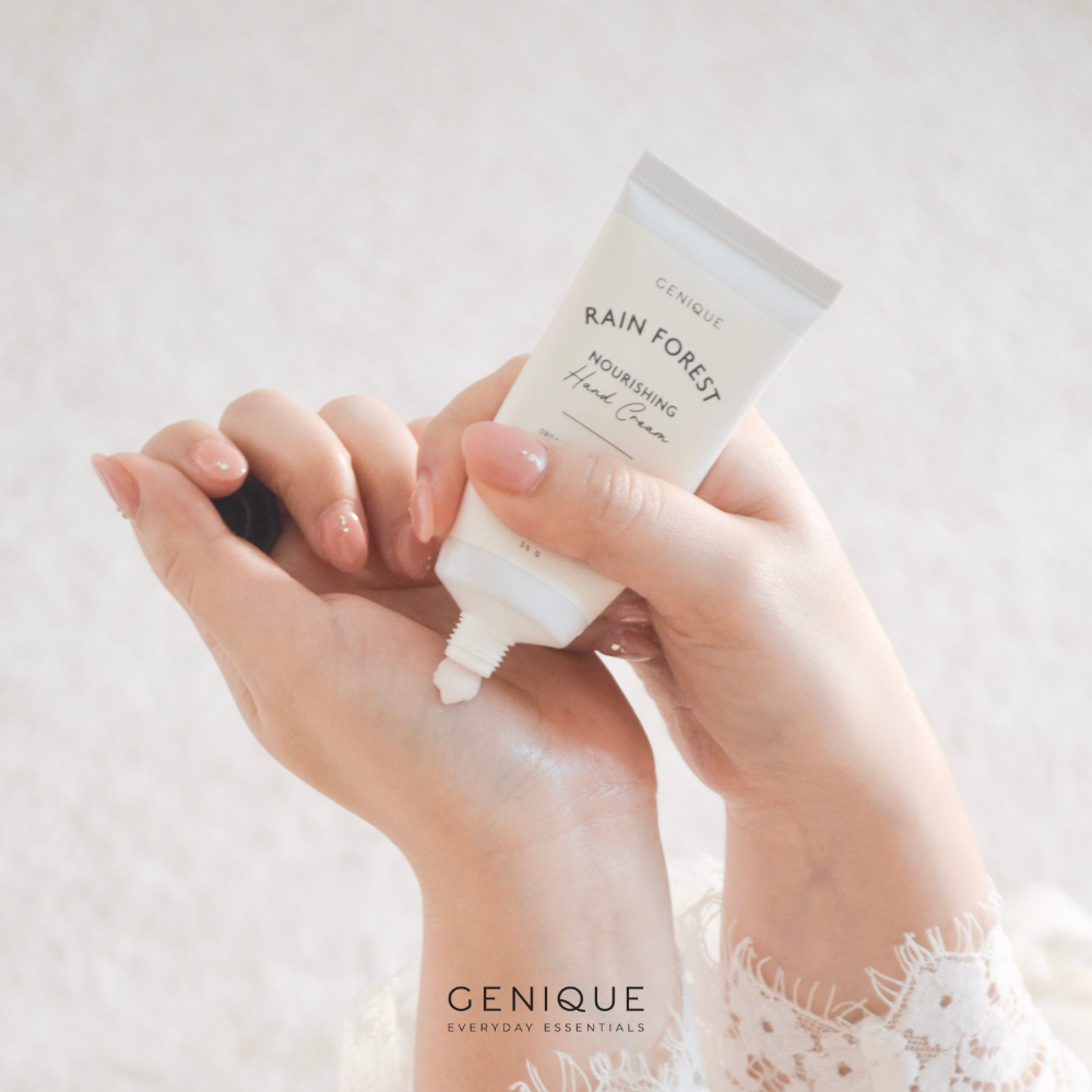 Genique : Nourishing Hand Cream กลิ่น  RAIN FOREST