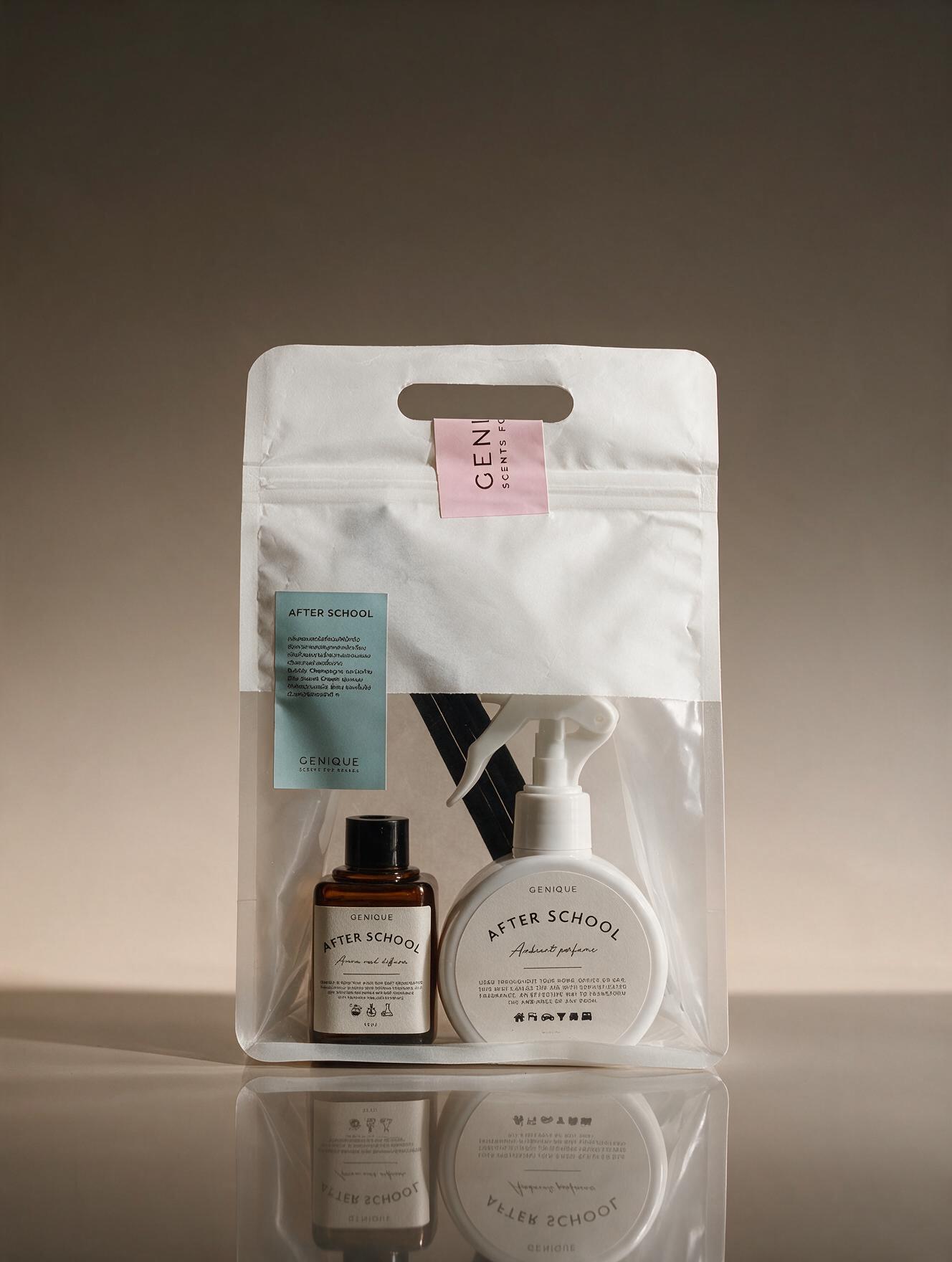 Genique : Duo Set Ambient Perfume and Reed Diffuser | กลิ่น  After School