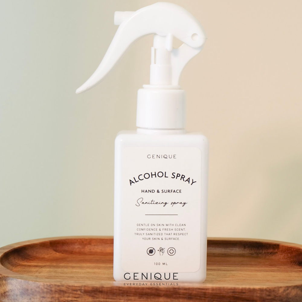 Genique : Sanitizer Spray (สีขาว)