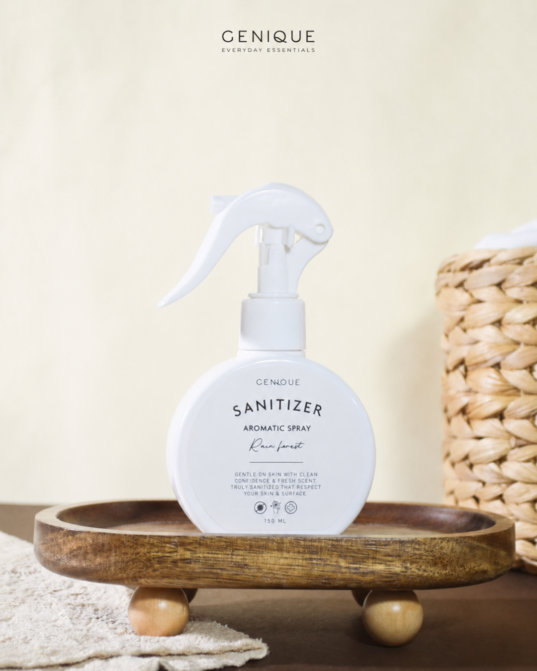 Genique : Sanitizer Spray (สีขาว)