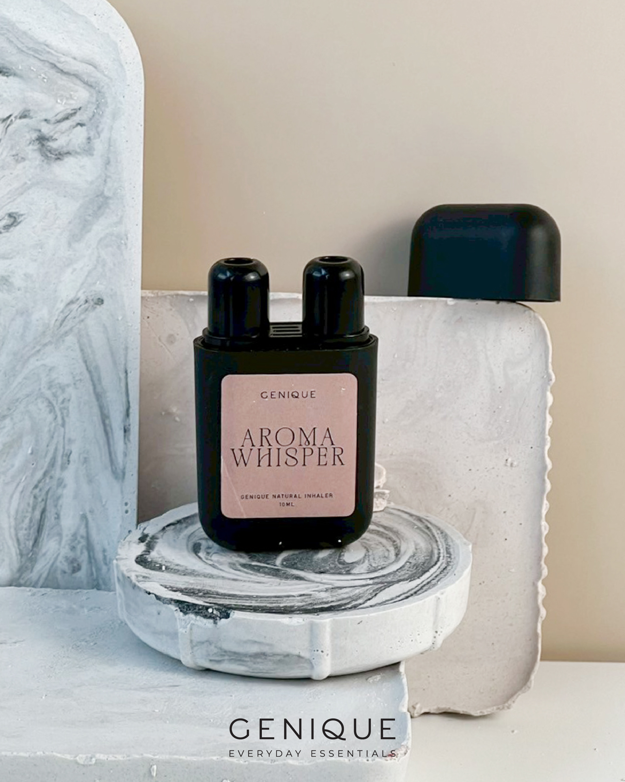 Genique Herbal double Inhaler ยาดมสองรู | Aroma Whisper