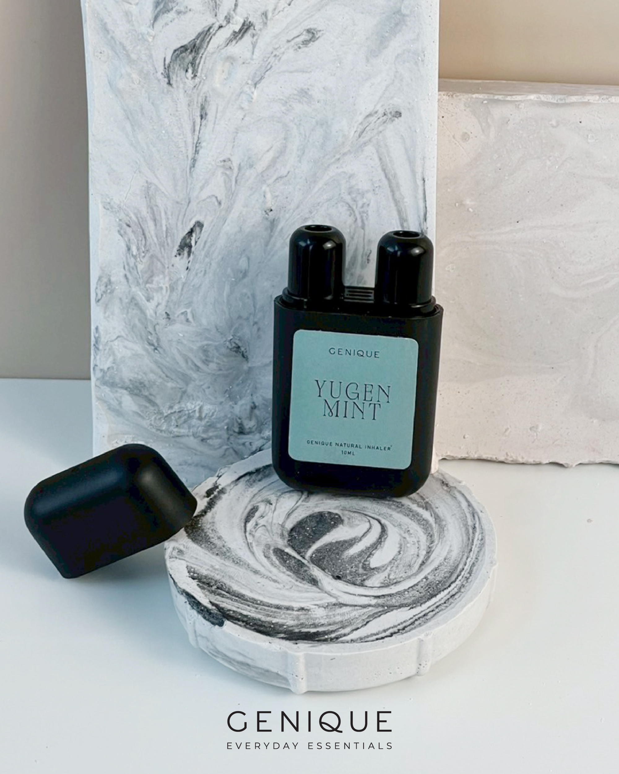 Genique Herbal double Inhaler ยาดมแบบสองรู | Yugen Mint