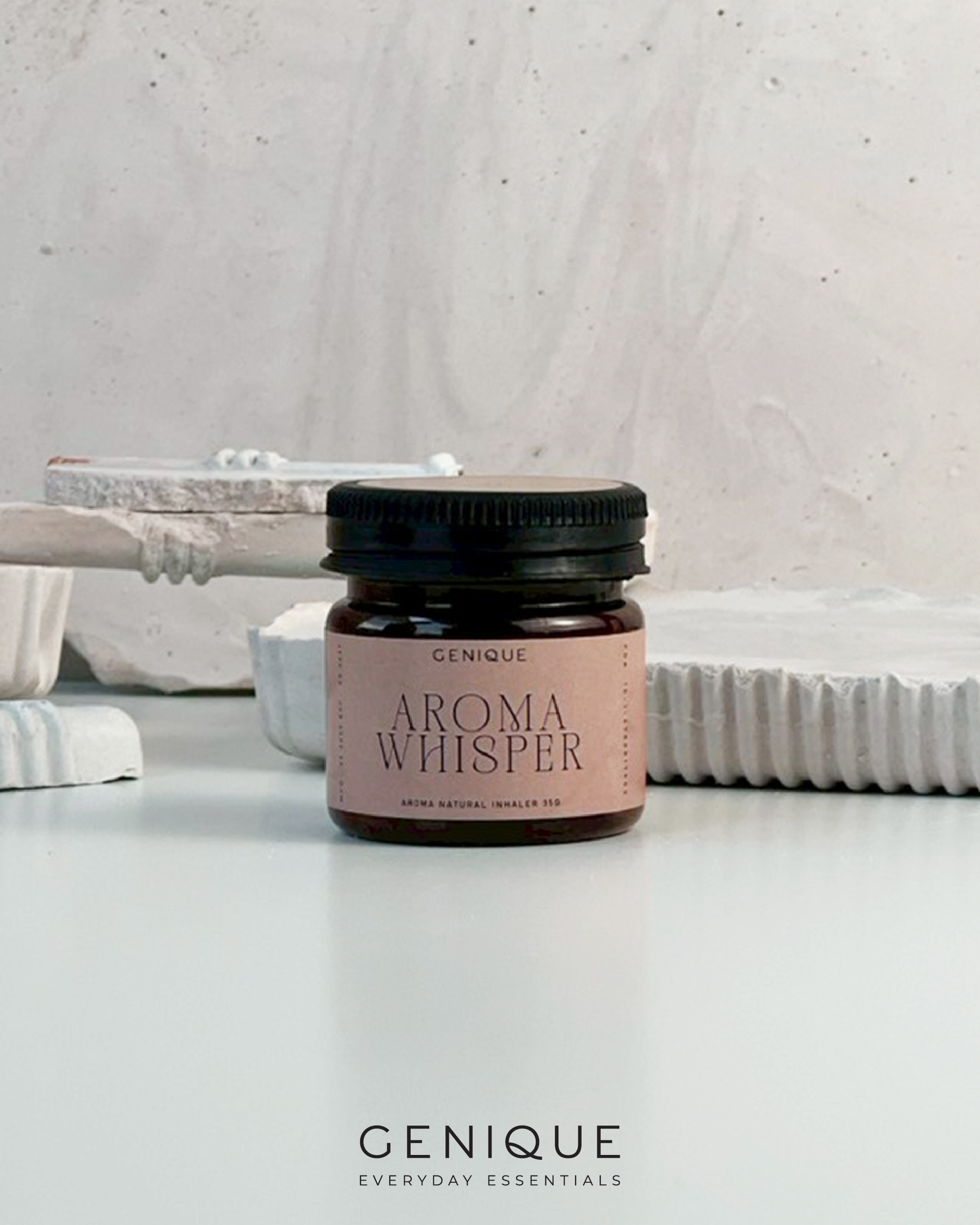 Genique Herbal Inhaler ยาดมสมุนไพร | Aroma Whisper