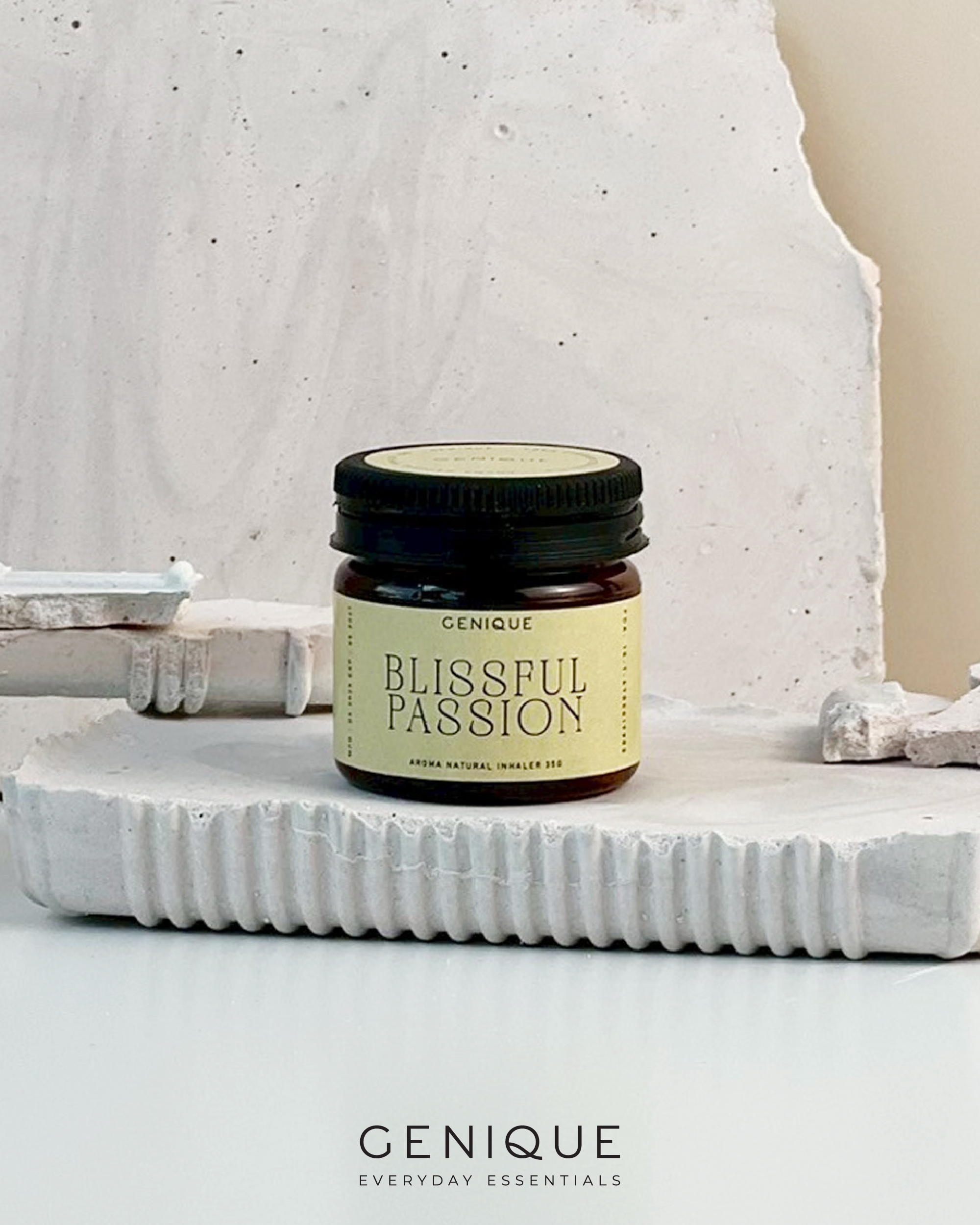 Genique Herbal Inhaler ยาดมสมุนไพร | Blissful Passion
